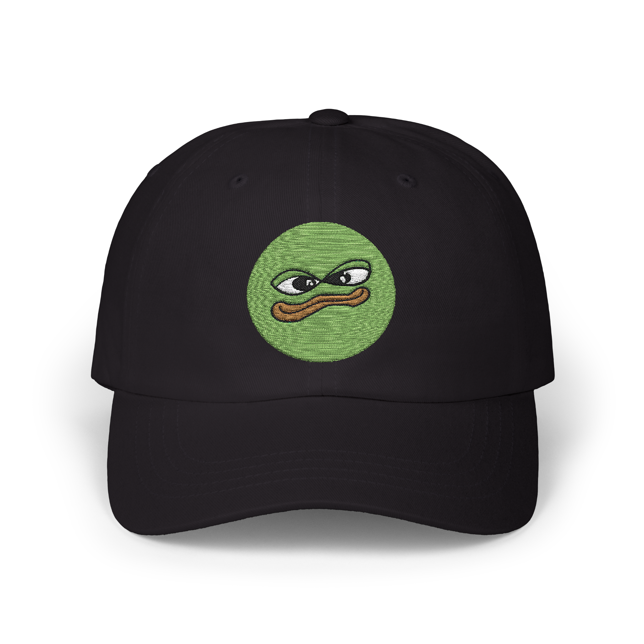 Book of Meme Logo Embroidered Dad Cap - BOME Crypto Gift, Pay with MetaMask