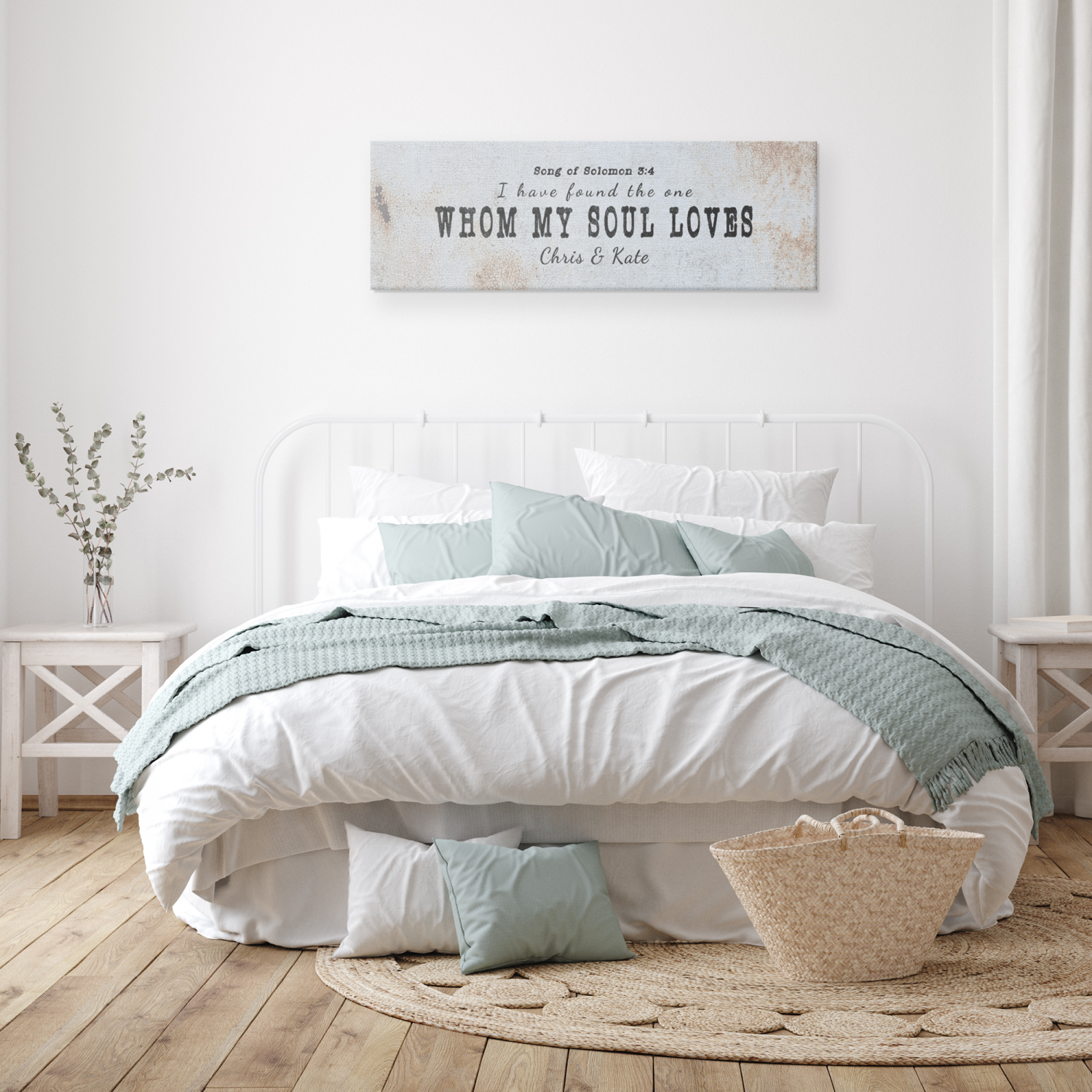 Rustic Love canvas wall art